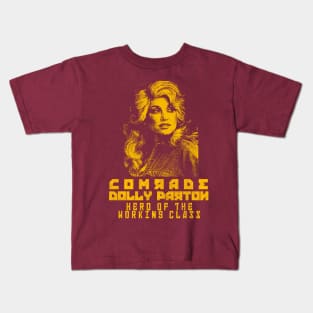 Comrade Dolly Parton Kids T-Shirt